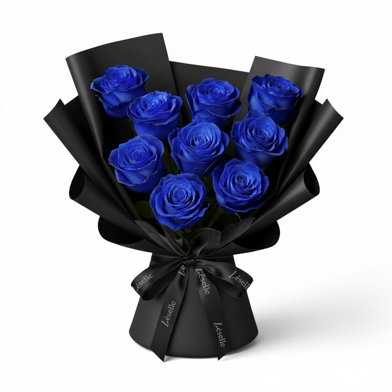 Blue Rose Bouquet