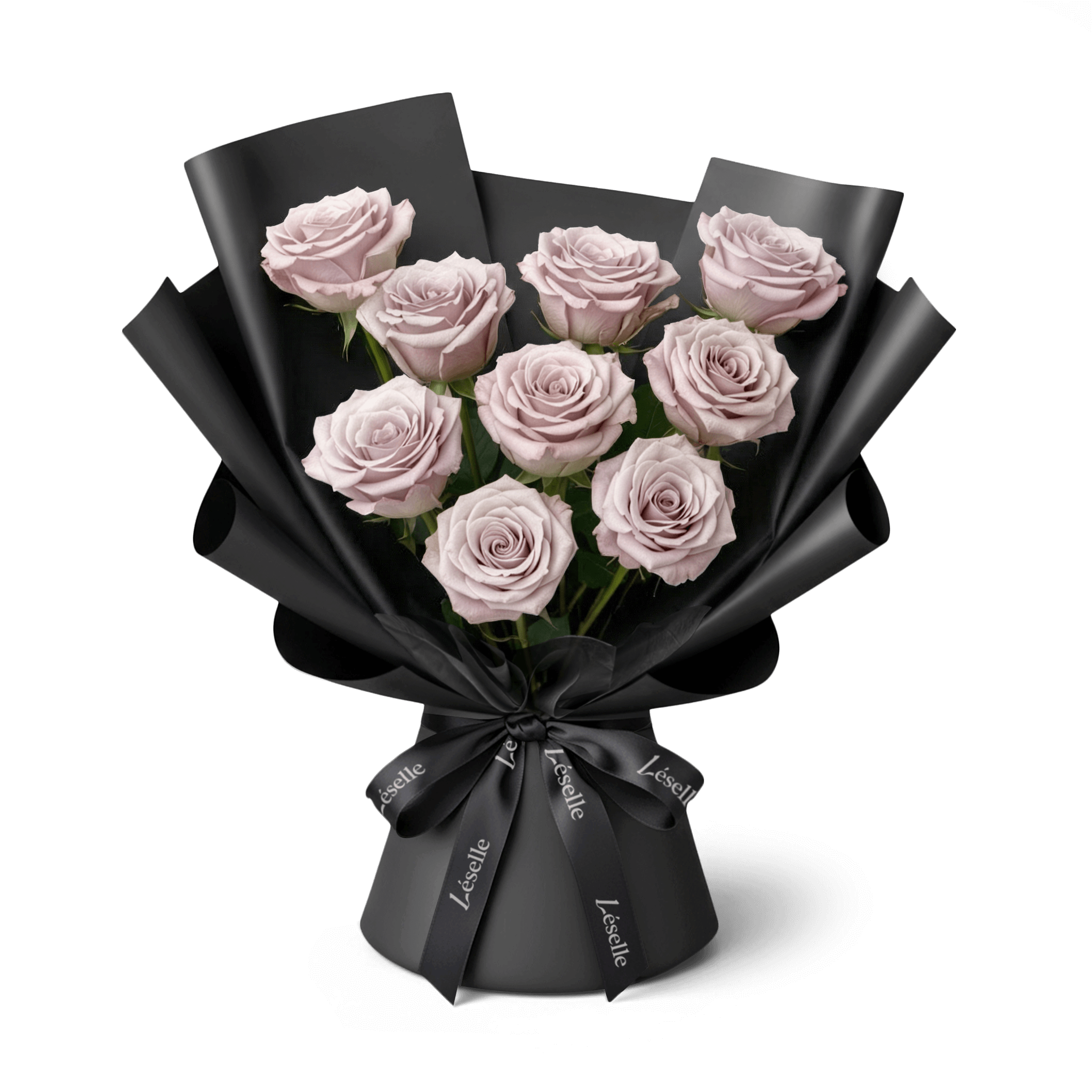 【復古系列】曼塔 // 優選莫蘭迪灰粉玫瑰花束