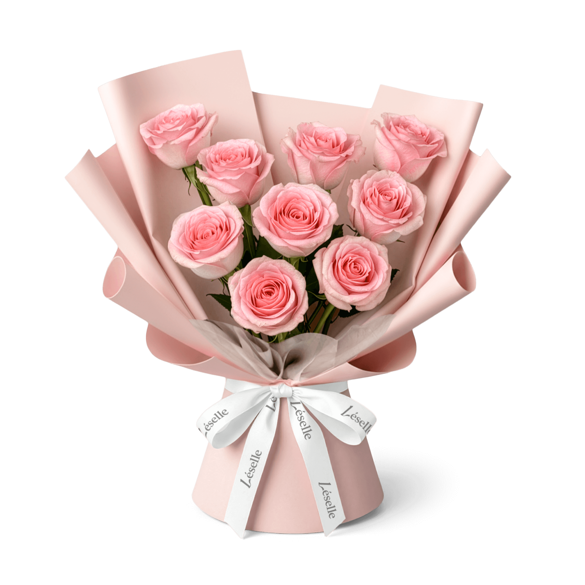 【經典系列】戴安娜 // 優選粉紅玫瑰花束