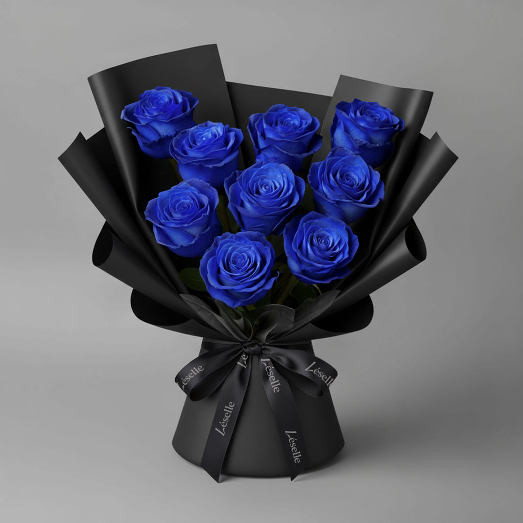Blue Rose Bouquet