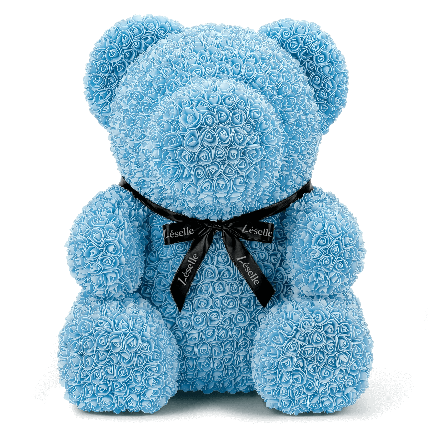 巨型玫瑰熊 - 天藍色