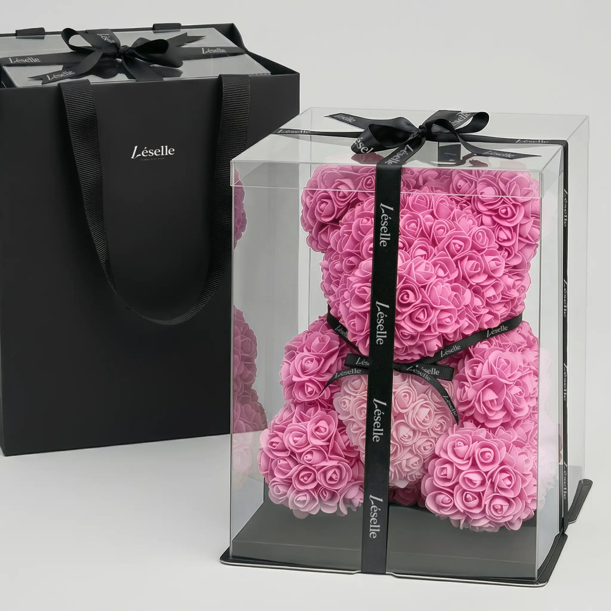 永恆玫瑰熊 - 夢幻粉系列