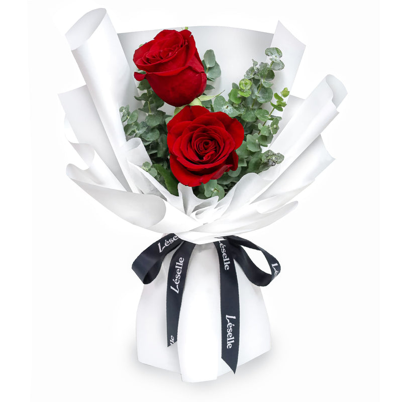 Fresh Flower Bouquet - Classic Red Roses (S)