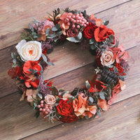 Eternal Christmas Wreath 永生花聖誕花環