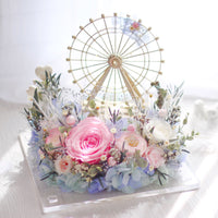 Ferris wheel with preserved flowers 永生花摩天輪