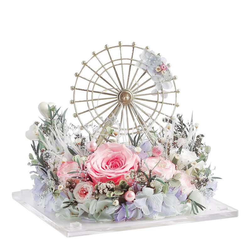 Ferris wheel with preserved flowers 永生花摩天輪