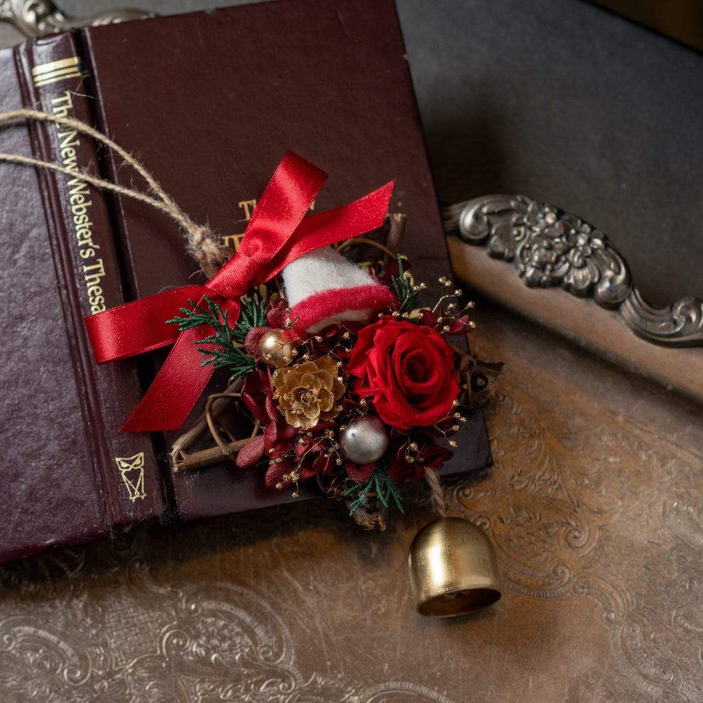 Mini Eternal Christmas Wreath 迷你聖誕五角星永生花環