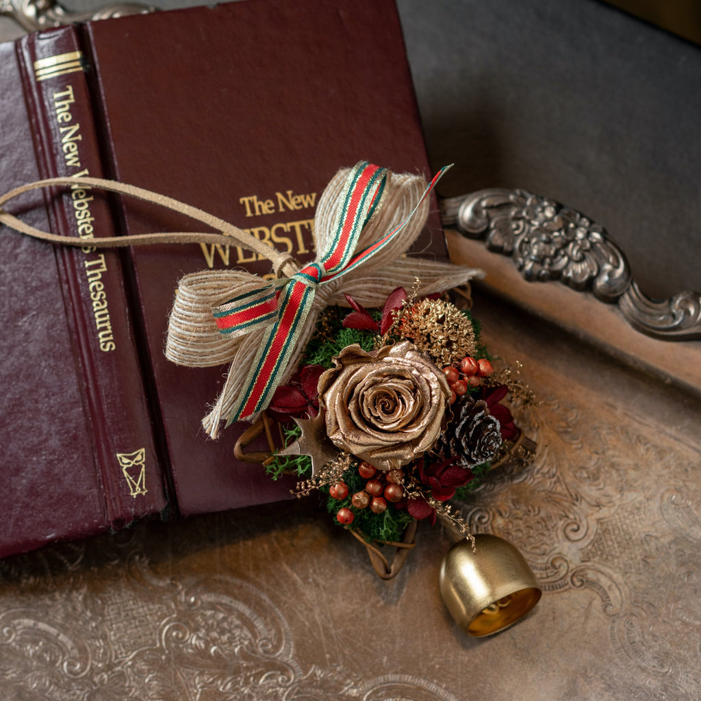 Mini Eternal Christmas Wreath 迷你聖誕五角星永生花環
